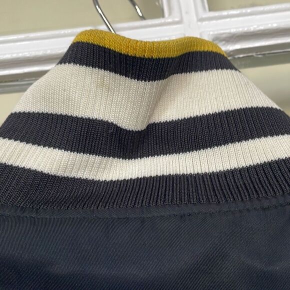 Flawed we are the superlative conspiracy Willie varsity bomber men’s jacket - Picture 11 of 16